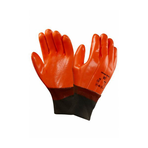 Ansell 23-491 Winter Hi-Viz Fluorescent Thermal-Liner Gloves